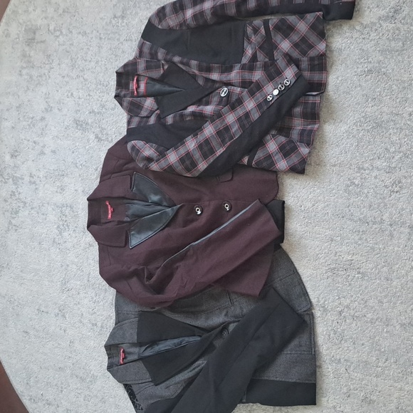 5 small Lot 3 vest blazer suit san francisco - Picture 1 of 4